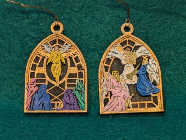 Ángeles, adorno para el árbol de Navidad - Image 2