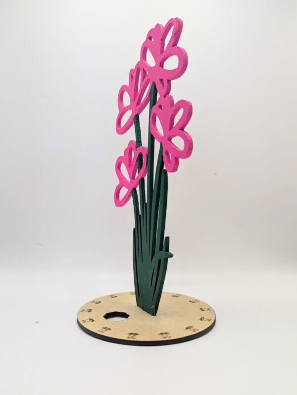 Flores Decorativas de Madera con Crema de Manos - Image 3