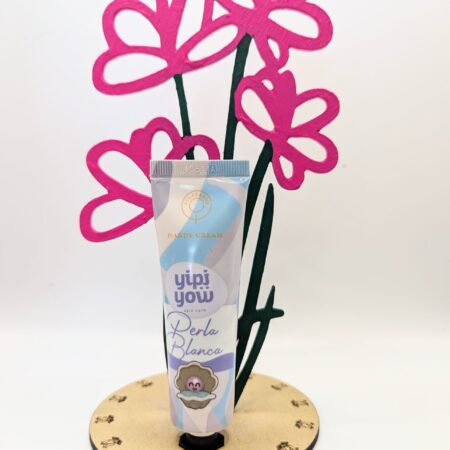 Flores Decorativas de Madera con Crema de Manos