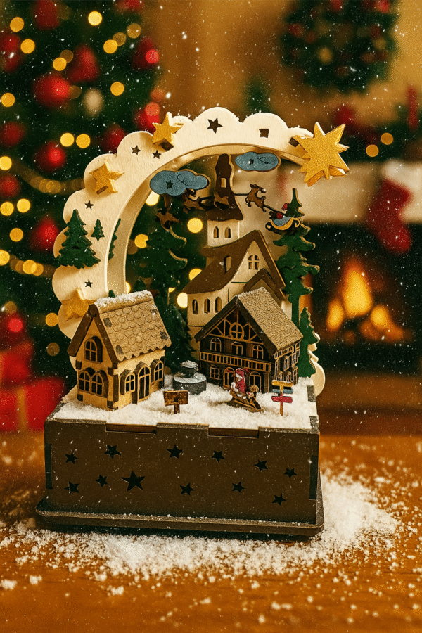 Diorama Luna de Navidad