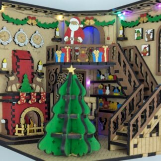 Diorama Casa de Santa
